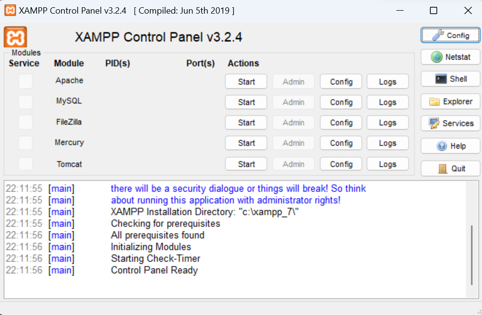 Creating a virtual host in XAMPP